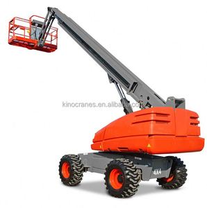 300kg 450kg Genie Plataforma DE TRABAJO maniobrable autopropulsada Ultra Boom Lift para la venta - Product Image 3