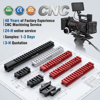Connecteur d'extension de tige sur mesure selon dessin, rail NATO 40mm 70mm 100mm, pince de rail NATO, accessoire professionnel pour rig de cinéma