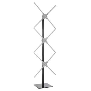 Écran publicitaire 3D combiné avec ventilateur holographique 3D, 3 pièces, contrôle Wi-Fi, projecteur holographique LED avec support - Product Image 1