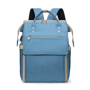 Waterproof PU Oxford Women's Backpack Square Office Laptop Compartment Air <b>Cushion</b> Strap - Product Image 2