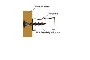 <span class=keywords><strong>Vis</strong></span> à tête cruciforme en acier galvanisé noir, à tête plate, à filetage hélicoïdal, pour cloisons sèches - Product Image 5