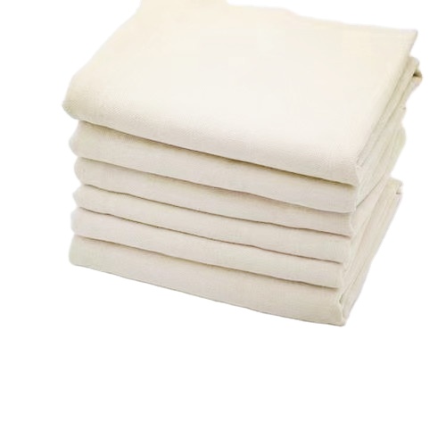 high quality white 100% organic natural plain dyed cotton fabric calico cotton fabric