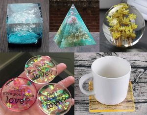 Adhesivo de silicona líquida de resina epoxi 1:1 transparente, curado rápido para joyería DIY, fabricación artística, embalaje de Sello de cuero - Product Image 6
