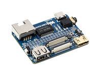 Modul komputasi Raspberry Pi 4 papan dasar NANO-B Gigabit ETH 40PIN GPIO USB2.0 MIPI CSI 5V CM4-NANO-A