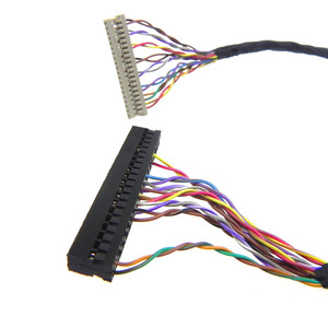Özel 50 Pinli Dupont LVDS Kablo Çift Uçlu Konnektör Kablo Demeti Endüstriyel LCD Dokunmatik Ekran Reklam Makinesi için - Product Image 3