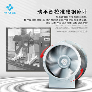 Ventilateur à flux mixte HkFj 380V 2900 tr/min avec roulement à billes pour usage industriel - Product Image 5