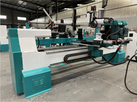 Tour à bois CNC multifonctionnel avec système de chargement automatique, machine à tourner le bois