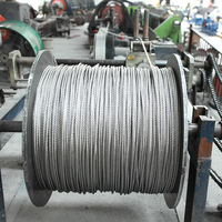 Hohe Korrosions beständigkeit Aisi 304 316 SS 0,1mm 0,7mm 0,8mm 1,5mm 2mm Edelstahl-Drahtseil kabel 4mm 6mm 8mm 10mm 12mm