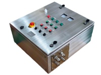 Armoire de distribution électrique SS304 IP66 380V 63A en acier inoxydable avec presse-étoupes pour projets industriels