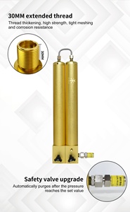 TUXING Hpa <span class=keywords><strong>valvola</strong></span> di <span class=keywords><strong>sicurezza</strong></span> 4500psi 30mpa Pcp cotone respirazione <span class=keywords><strong>compressore</strong></span> d'aria olio separatore acqua filtro per la ricarica subacquea - Product Image 6