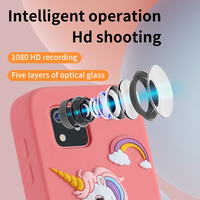Smartphone Unisex Telefoon Kids Smart Phone Camera Mp3 Speler Educatieve Verjaardagscadeaus Speelgoed 3-12 Jaar Oude Kindertelefoons
