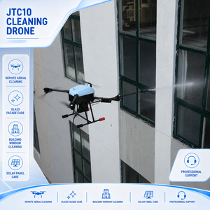 Drone de nettoyage commercial intelligent : robot aspirateur et laveur de sols avec navigation intelligente et commande à distance pour centres commerciaux - Product Image 1