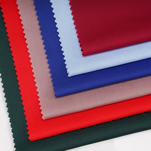 Venta caliente profesional poliéster algodón liso tejido teñido J/CVC60/40 45*45 133*94 ropa de trabajo uniformes tela hombres camisa o blusa - Product Image 3