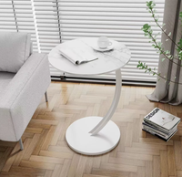 Table d'appoint ronde simple et mini pour salon et salle à manger, pour petite maison et appartement, ensemble de tables basses modernes
