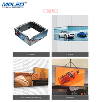 MPLED-Pantalla de púlpito de Iglesia, diseño ligero, tecnología silenciosa, tv