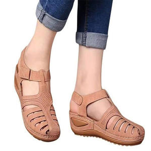 <span class=keywords><strong>Sandali</strong></span> da <span class=keywords><strong>donna</strong></span> Casual da <span class=keywords><strong>donna</strong></span> per gladiatore, nuova chiusura Slip-On, leggera, antiscivolo, per matrimoni - Product Image 5