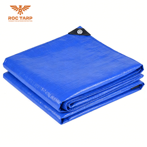 Lona <span class=keywords><strong>para</strong></span> Camión Personalizable, Impermeable, Anti-UV, Lona Tejida en Rollo, Azul, 100% Polietileno - Product Image 4