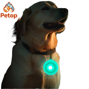 Collar Luminoso de Carburo de Silicio para Mascotas, Colgante con Agarre Suave, Adornos Brillantes para Perros y Gatos, Precio de Fábrica Petop - Product Image 1