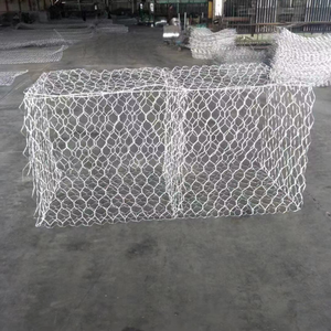 Panier gabion hexagonal à double <span class=keywords><strong>torsion</strong></span>, galvanisé à chaud, pour murs de gabions au Yémen, cage à pierres pour la stabilisation des sols - Product Image 3