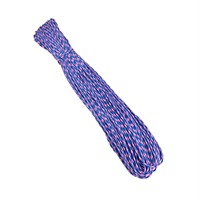 Cordon de parachute en paracorde polyester 550 pour camping, randonnée, escalade, survie, urgence, portable, 100 m/rouleau