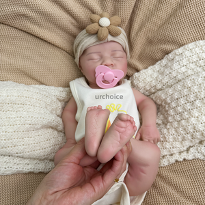 44cm in Silicone per dormire bambole rinate per bambino compongono il corpo intero a bocca aperta giocattoli per bambini regali di compleanno/natale/capodanno - Product Image 2