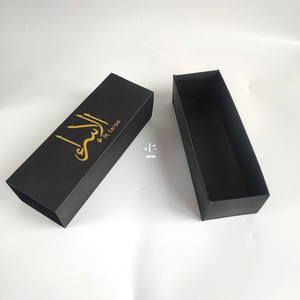 Luxury Custom Size Glass Candle Bottle Package <strong>Box</strong> Black Kraft Paper <strong>Box</strong> Light Nordic <strong>Ceramic</strong> Gift <strong>Box</strong> with Golden Foil Arabic - Product Image 5
