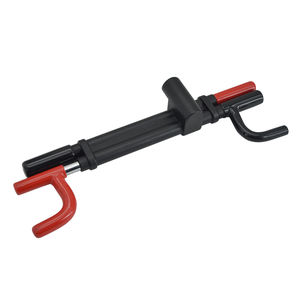 Serrure réglable rotative de sécurité de véhicule robuste Serrure <span class=keywords><strong>antivol</strong></span> universelle Serrure de volant - Product Image 3