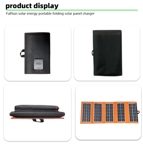 Cargador Solar Portátil de 10W 21W 35W 5V 12V, Panel Solar Plegable para Teléfono, Aceptamos OEM ODM de Fábrica - Product Image 5
