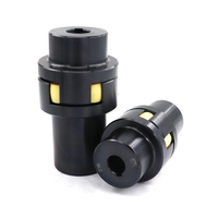 Accouplement d'arbre de moteur électrique flexible en acier LM ML en forme de prune, à cannelures, à haute puissance, pour moteur hydraulique, avec gorge OEM