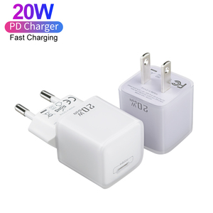 Chargeur rapide USB-C 20W avec ports Type C, prise US/UE, adaptateur secteur USB Type C pour <span class=keywords><strong>Apple</strong></span> <span class=keywords><strong>iPhone</strong></span> <span class=keywords><strong>14</strong></span> 15 16 Pro - Product Image 2