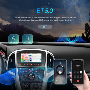 Podofo Android Car Radio 4+64G 7'' Wireless CarPlay Android Auto for Buick Excelle 2010-2014/Opel Astra J 2011-2012 IPS/DSP/WIFI - Product Image 4