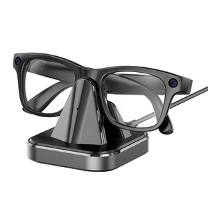 Station de charge sans fil réglable pour lunettes Meta Ray-Ban modèle Wayfarer/Skyler gris spatial - Product Image 1