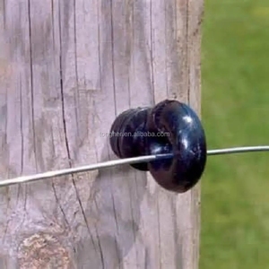 Aislador de Plástico de Alta Calidad para Postes de Cercas, Aislador de Anillo Atornillable INS500, Aislador de Plástico L1 para Postes - Product Image 3