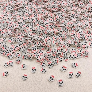 50 g/sac en gros Halloween <span class=keywords><strong>Fimo</strong></span> tranches fantôme pierre tombale polymère argile molle arrose tranches colorées pour bricolage artisanat - Product Image 5