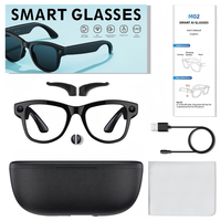 Nuevas Gafas Inteligentes con Pantalla de Video, Gran Capacidad de Batería, Carga Rápida, Aplicación Hey Cyan, Tacto para Ajustar el Volumen, Modelo M02 Ultra