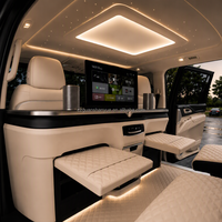 Kit de mise à niveau de l'intérieur de la cabine VIP Yukon de luxe pour Cadillac Escalade, cloison TV, sièges Nappa, éclairage Starlight