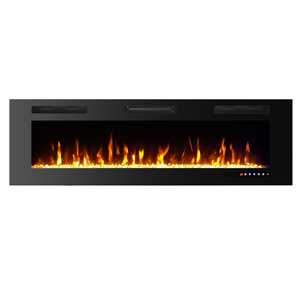 <span class=keywords><strong>Chimenea</strong></span> Eléctrica Moderna de Pared con Control Remoto, 13 Colores de Llama, con Calefacción para Decoración del Hogar - Product Image 2