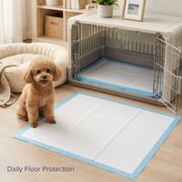 Almohadillas de Entrenamiento para Cachorros OEM ODM, Núcleo Absorbente de Pulpa de Felpa SAP, Impermeables, Desechables, para Orina de Perro, Venta al por Mayor