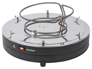 Hochwertige Sicherheit Einfache Reinigung Lebensmittel heizung Tragbare Kuppel Elektrischer Pizza-Backofen mit 6 kleinen Pfannen