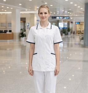 OEM ODM Customized Women's Short Sleeve <b>Scrub</b> <b>Set</b> Nurse <b>Scrubs</b> Uniforms <b>Sets</b> - Product Image 5