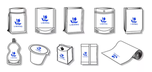 Hàng rào cao cửa sổ mờ bao bì chất lỏng đứng lên túi túi cho nước trái cây hoặc nước sốt hoặc súp - Product Image 6