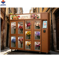 Distributeur automatique de bouquets de fleurs haut de gamme Winnsen, personnalisable en libre-service avec un retour sur investissement élevé