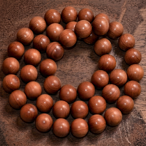 Perles en bois de santal-finition fine/perles malas/souvenirs en bois de santal - Product Image 1