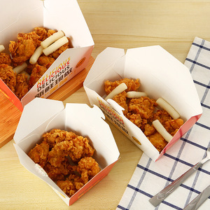 Barquettes <span class=keywords><strong>à</strong></span> Snacks Personnalisées - Barquettes Alimentaires en Papier Jetables pour Frites Nachos Taille et Impression Personnalisées - Product Image 5