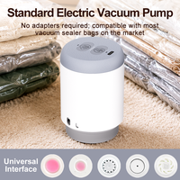 Sacs de rangement sous vide pour le voyage avec pompe à air rechargeable, sacs de compression pour vêtements, bagages, valises, efficaces et portables