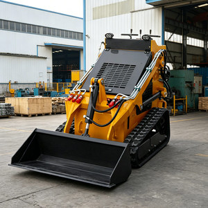 Powerful Mini Compact <b>Wheel</b> Skid Steer <b>Small</b> Track Skid Steer for Sale Wholesale Factory Price China Supplier - Product Image 3