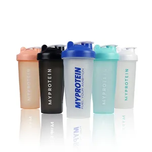 Shaker de protéines et de smoothies de sport en PP antibactérien de 600 ml avec conception anti-fuite, poignée de boisson directe et shaker pour - Product Image 4