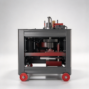 Máquina dobladora de estribos GF32 con cuerpo de fundición resistente, dobladora de varillas de 4-32 mm para proyectos de construcción de puentes - Product Image 5