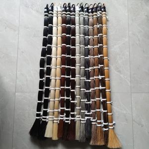 Haut à bouton noir teint de 36 pouces avec Extension de queue de <span class=keywords><strong>cheval</strong></span> à fond émoussé - Product Image 4