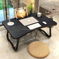 Bureau d'étude simple pour la maison, bureau d'ordinateur pour la chambre à coucher, bureau portable relevable pour lit, table d'ordinateur relevable